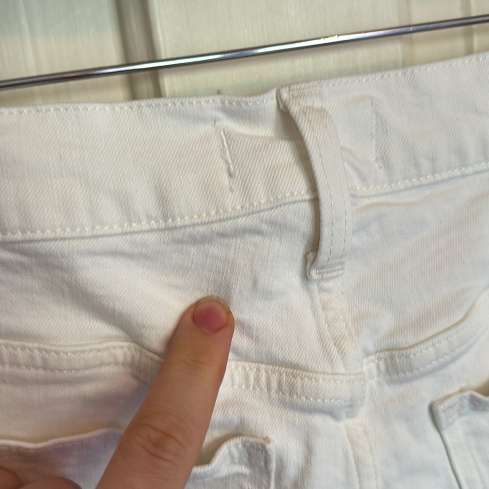 Madewell The Perfect Vintage Wide-Leg Crop Jean in Tile White - Picture 8 of 10